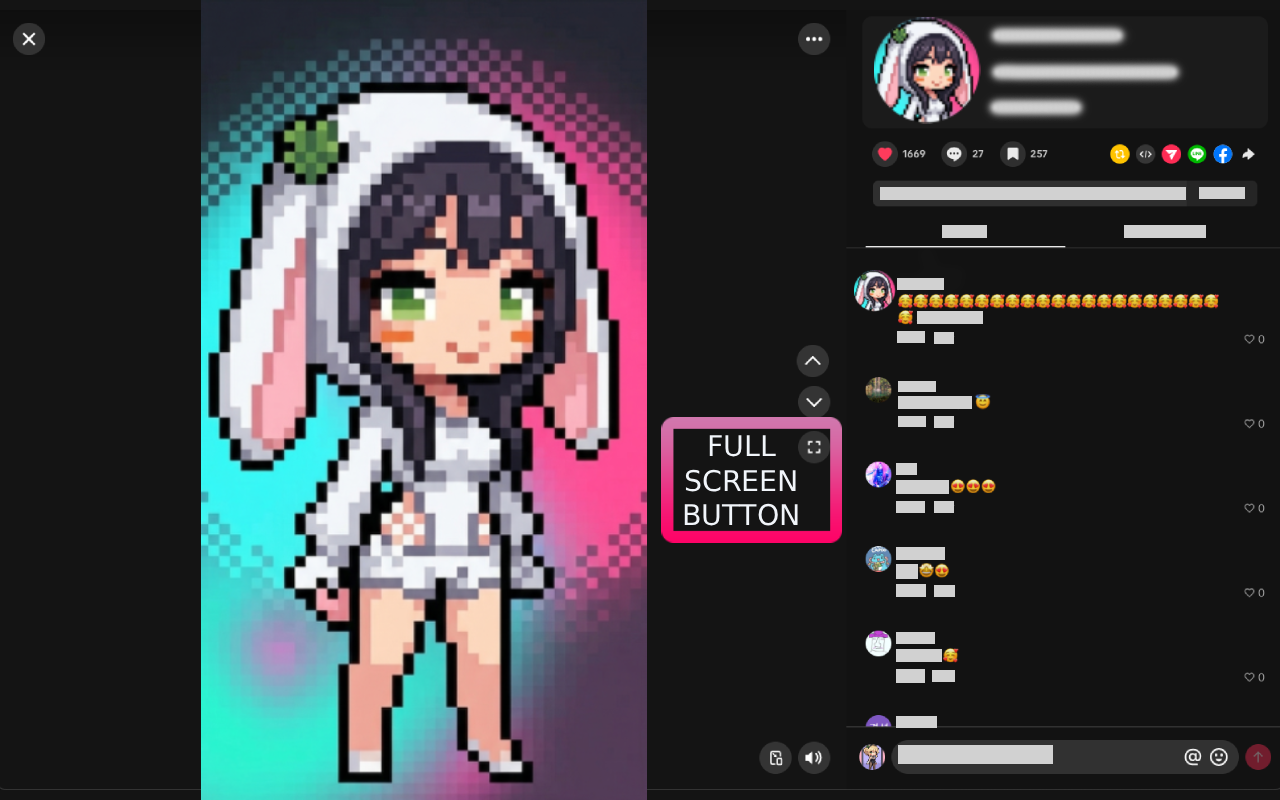 Vertical K - TikTok Fullscreen - 截图 2