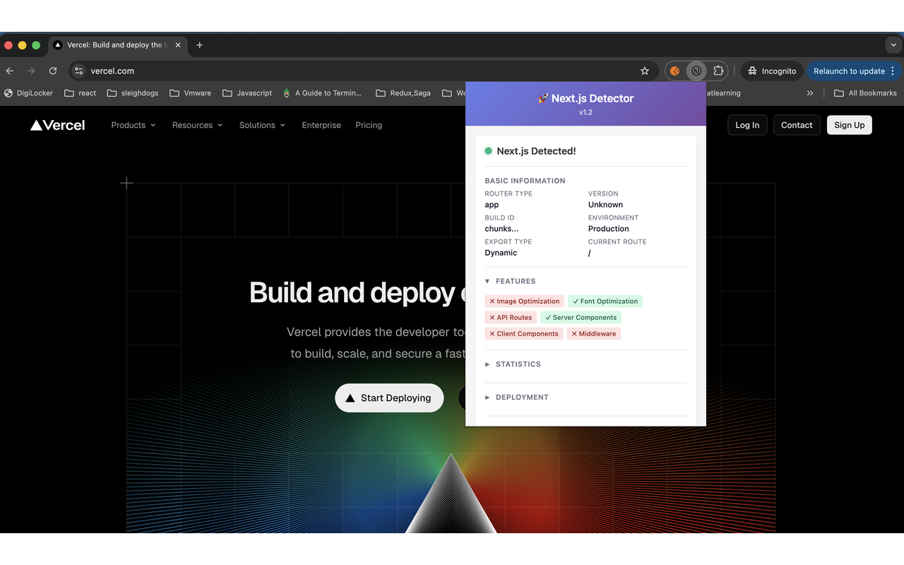 Next.js Detector - 截图 3