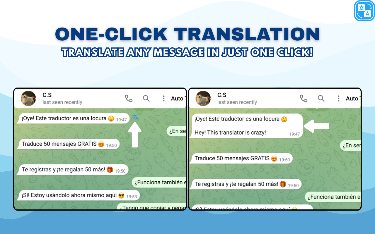 Telegram™ Web Translator - 截图 3
