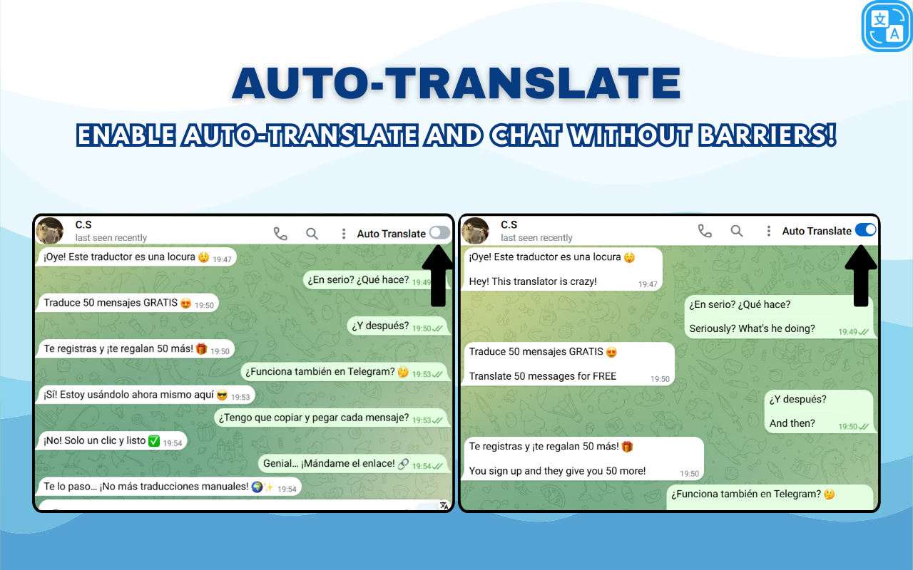 Telegram™ Web Translator - 截图 4