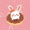 Cute Rabbit Kawaii Food Live Wallpaper