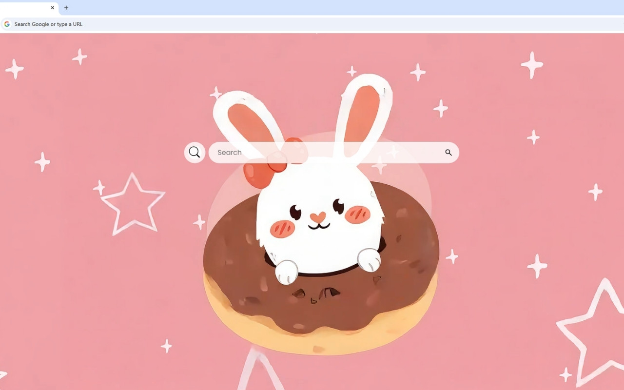 Cute Rabbit Kawaii Food Live Wallpaper - 截图 2