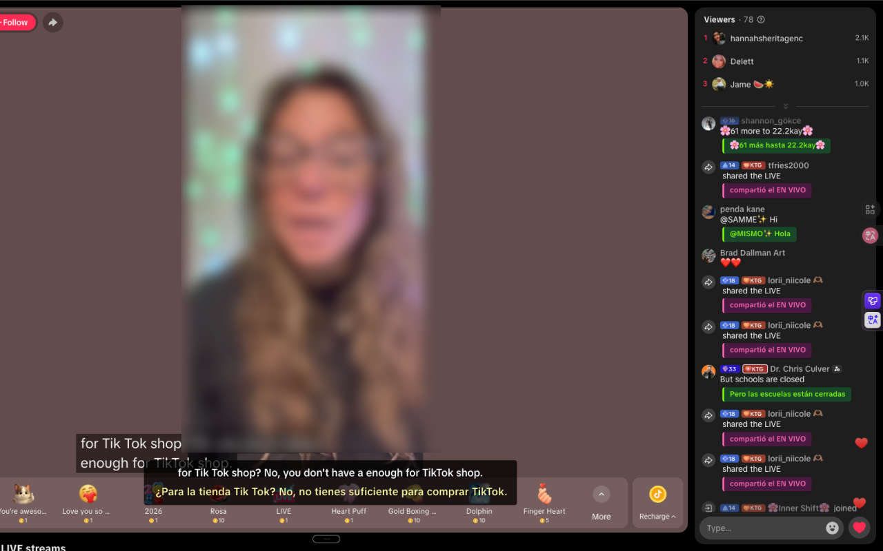 Live Chat & Captions Translator for TikTok - 截图 2