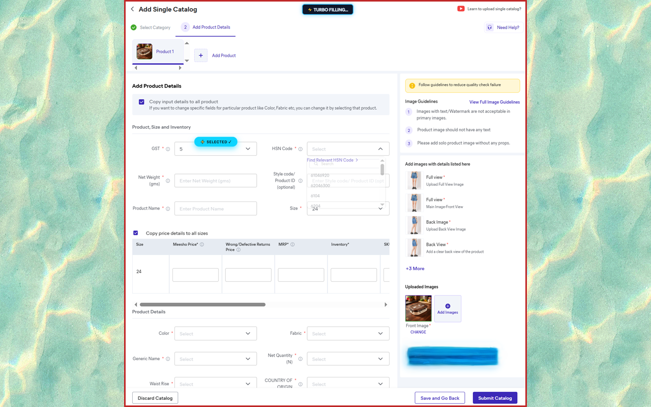 Meesho Autofill + Shipping Optimizer - 截图 2