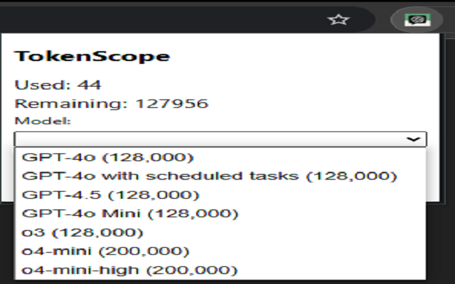 TokenScope - ChatGPT Token Counter - 截图 5