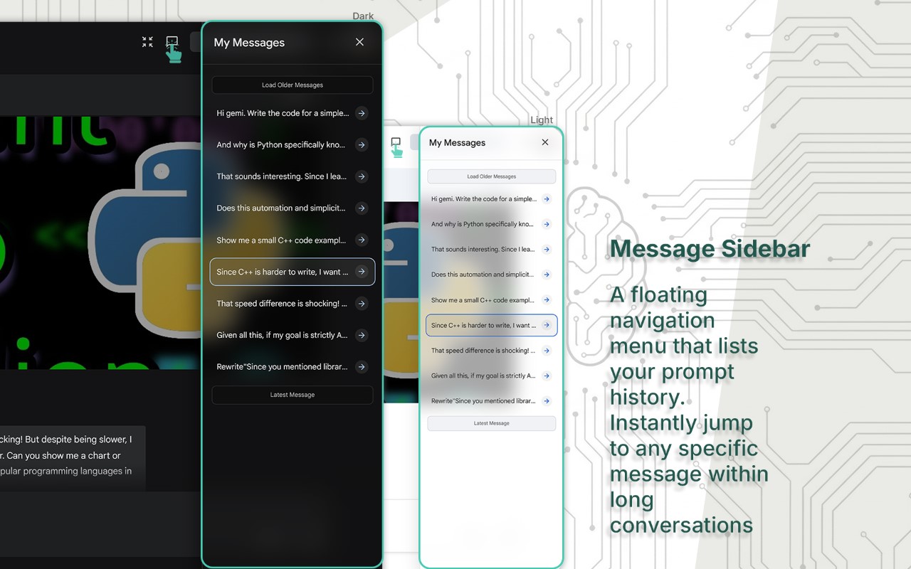 UI Enhancer for Gemini - 截图 3