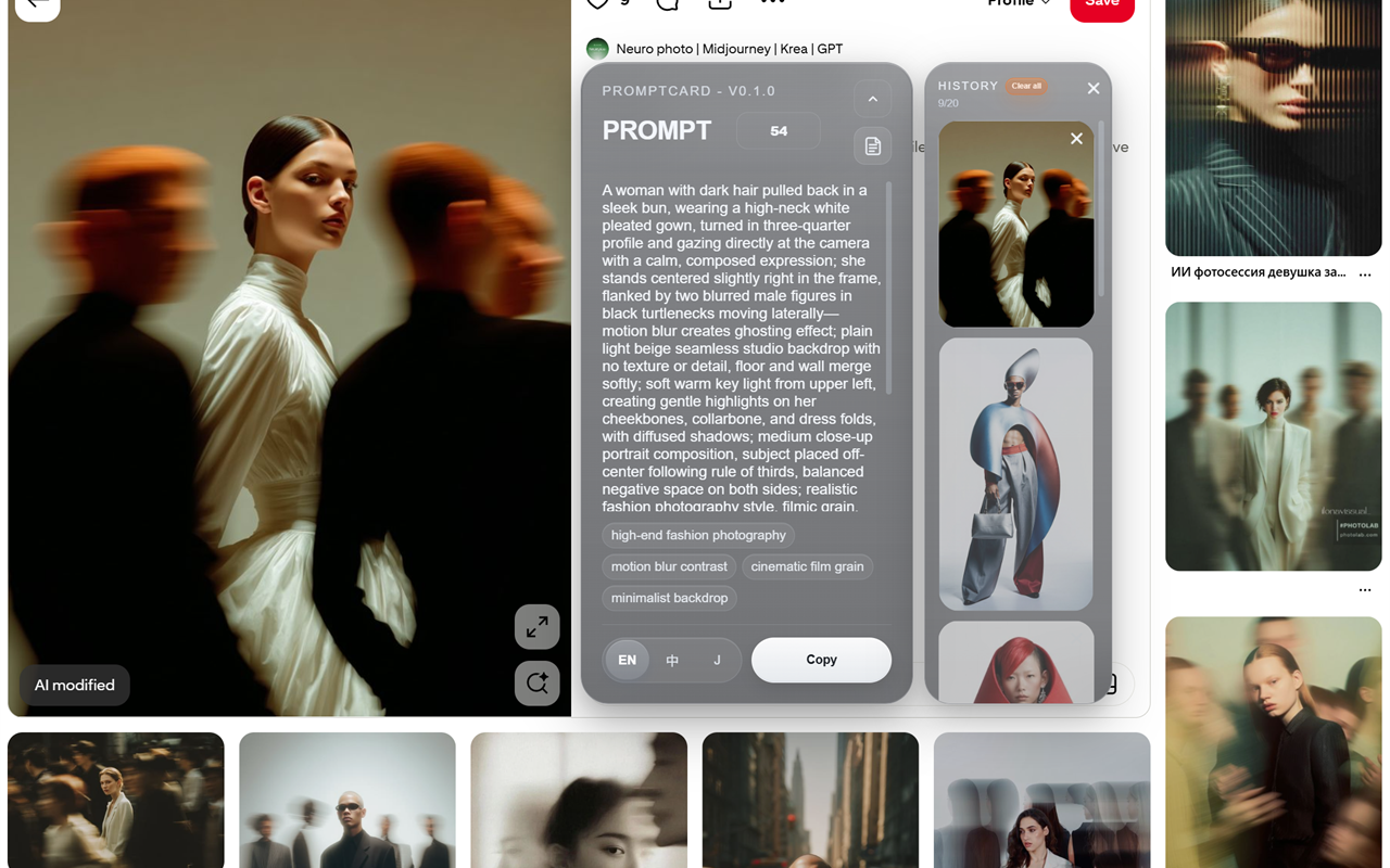 PromptCard - Image to Prompt AI - 截图 3