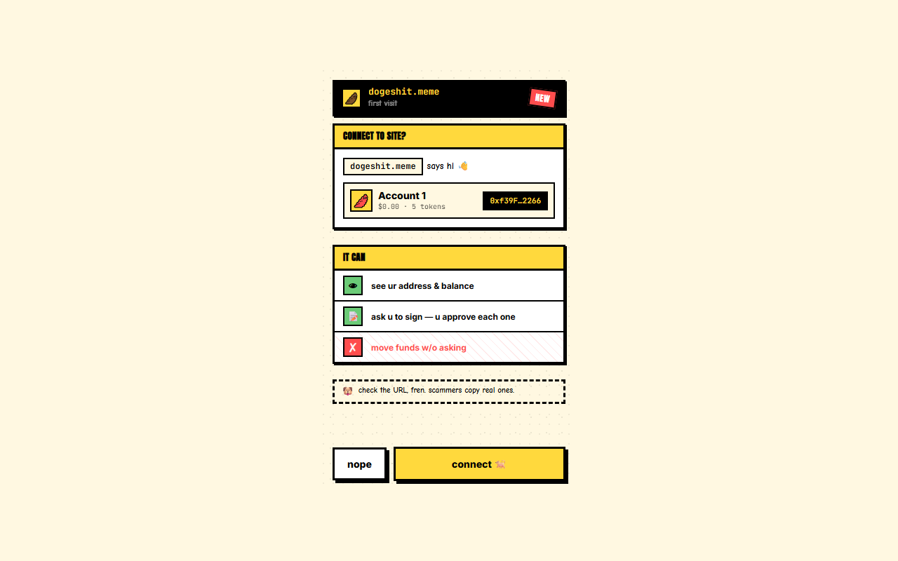 Dogeshit Wallet - 截图 3