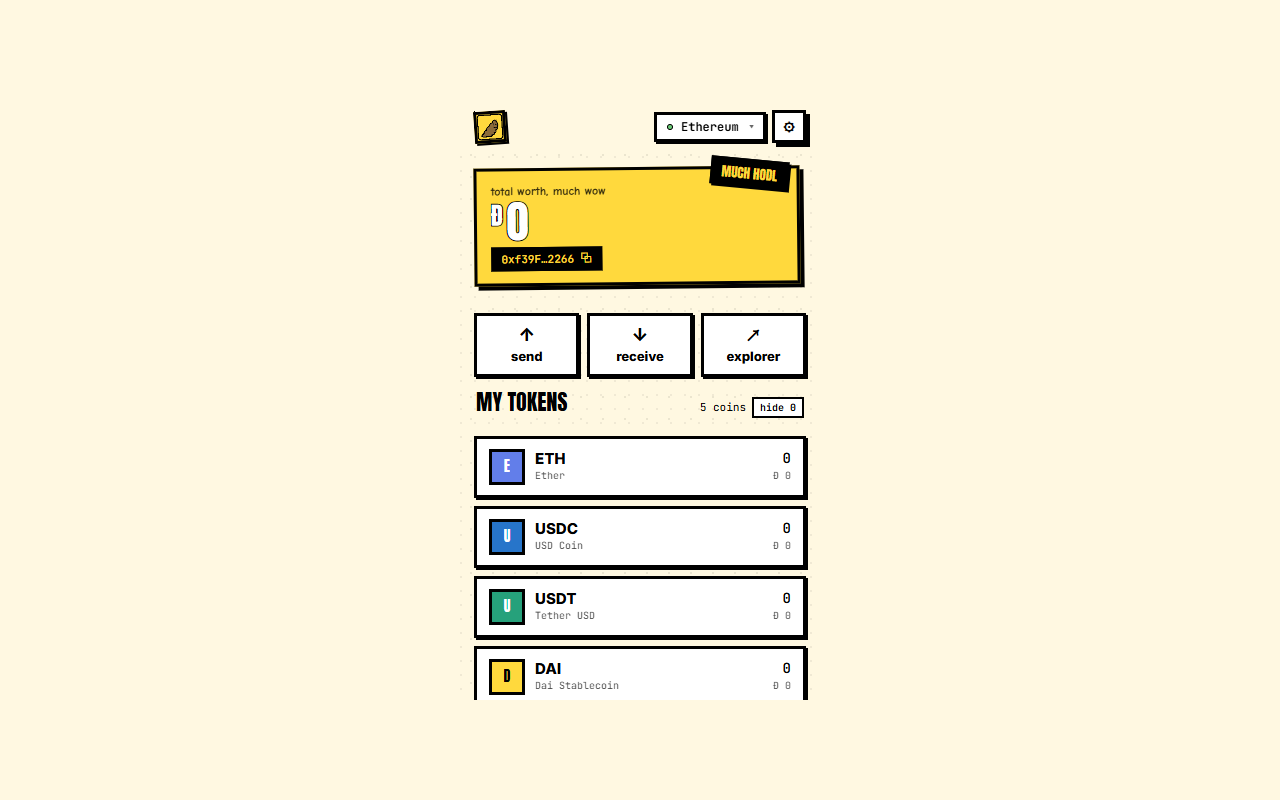 Dogeshit Wallet - 截图 4