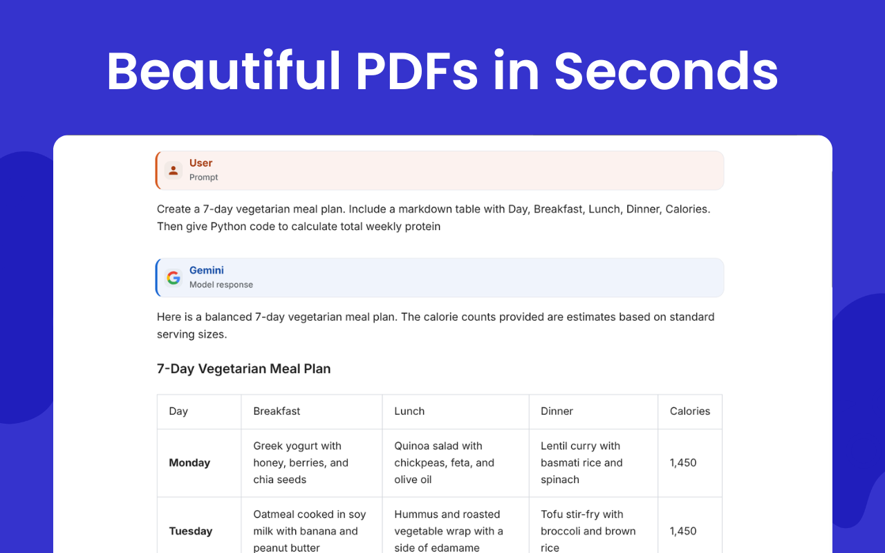 AI Chat Exporter: Save AI Chats to PDF, Markdown & JSON - 截图 2