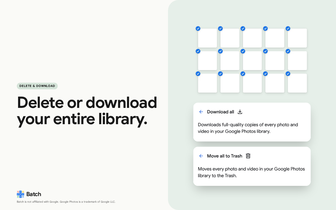 批量编辑、删除和下载 Google 相册 - 截图 4