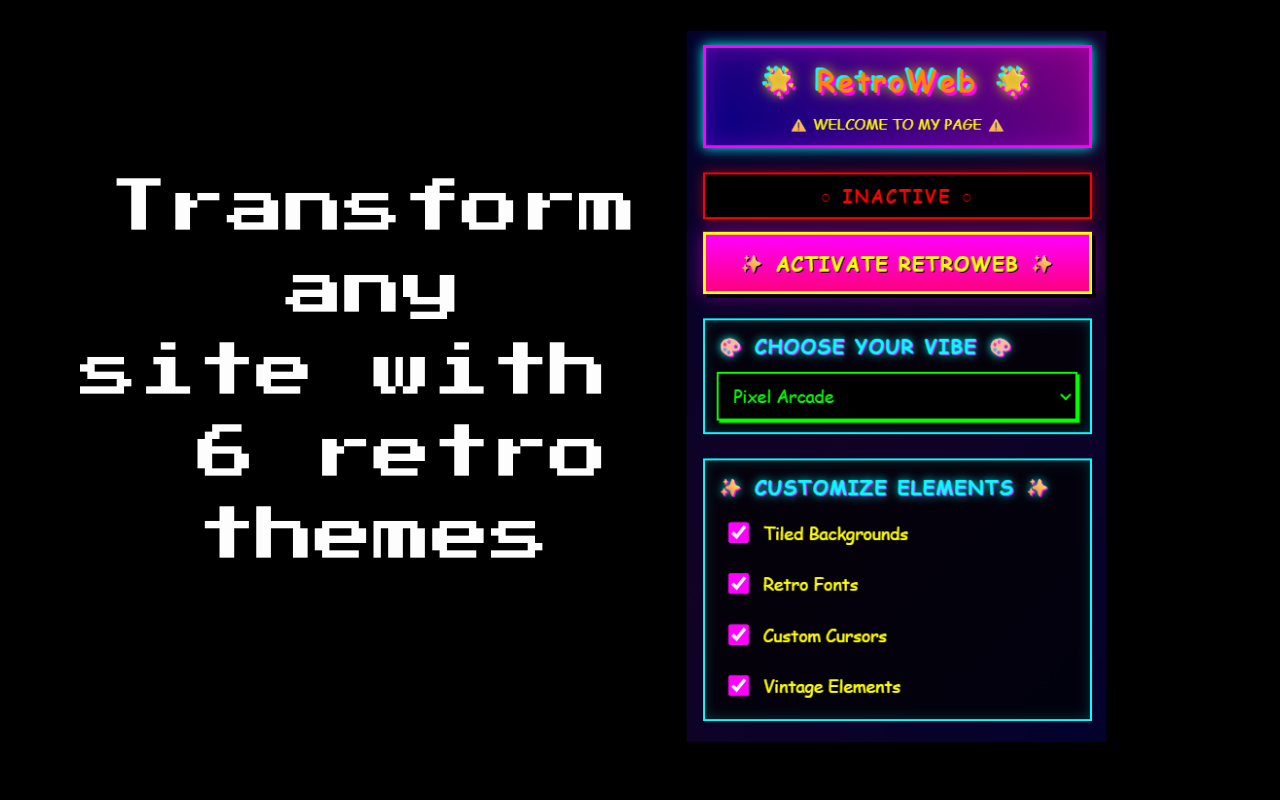RetroWeb - 截图 3