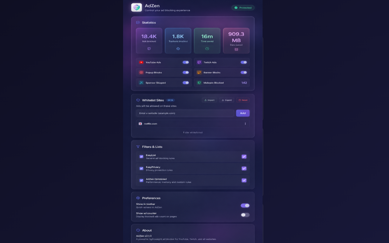 AdZen - Ad Blocker - 截图 2