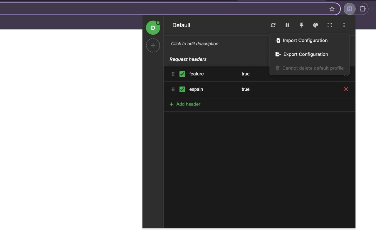 Header Editor Pro - Free - 截图 2