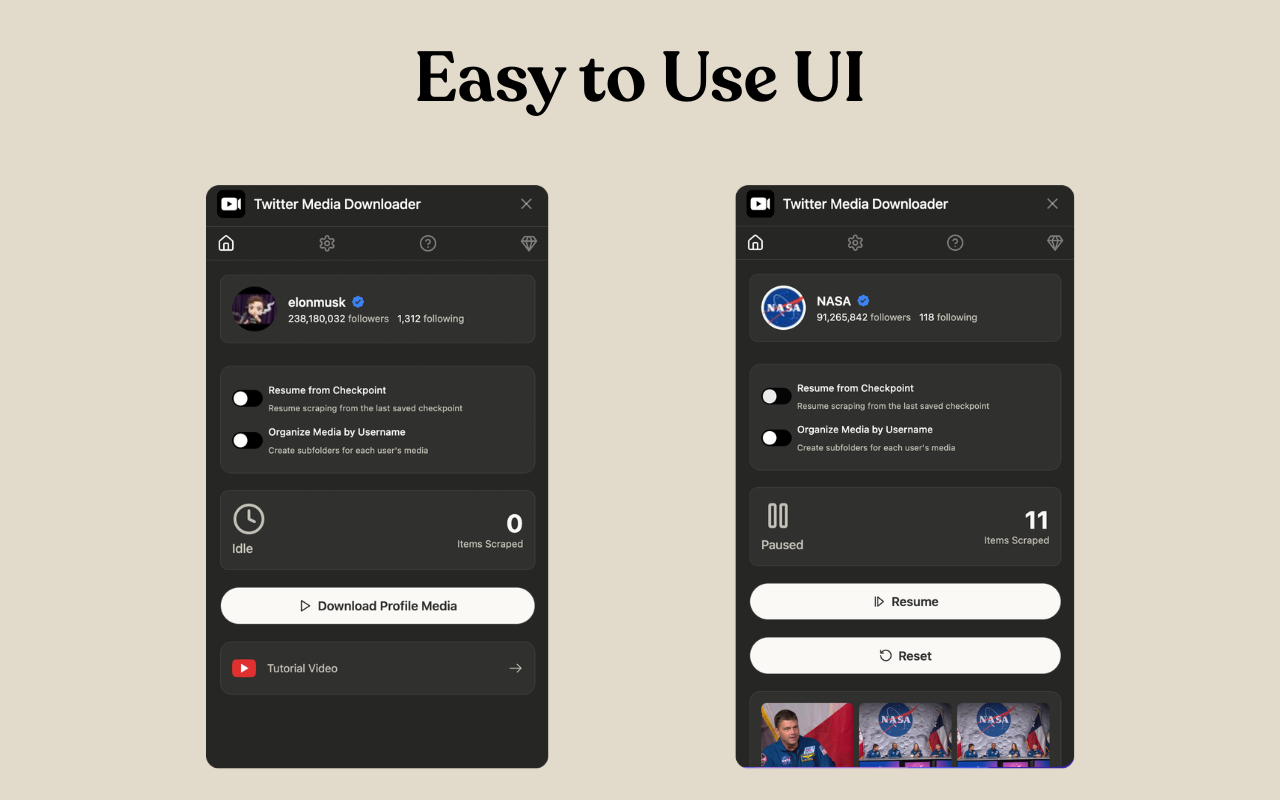 Twitter Media Downloader - X Media Downloader - 截图 1