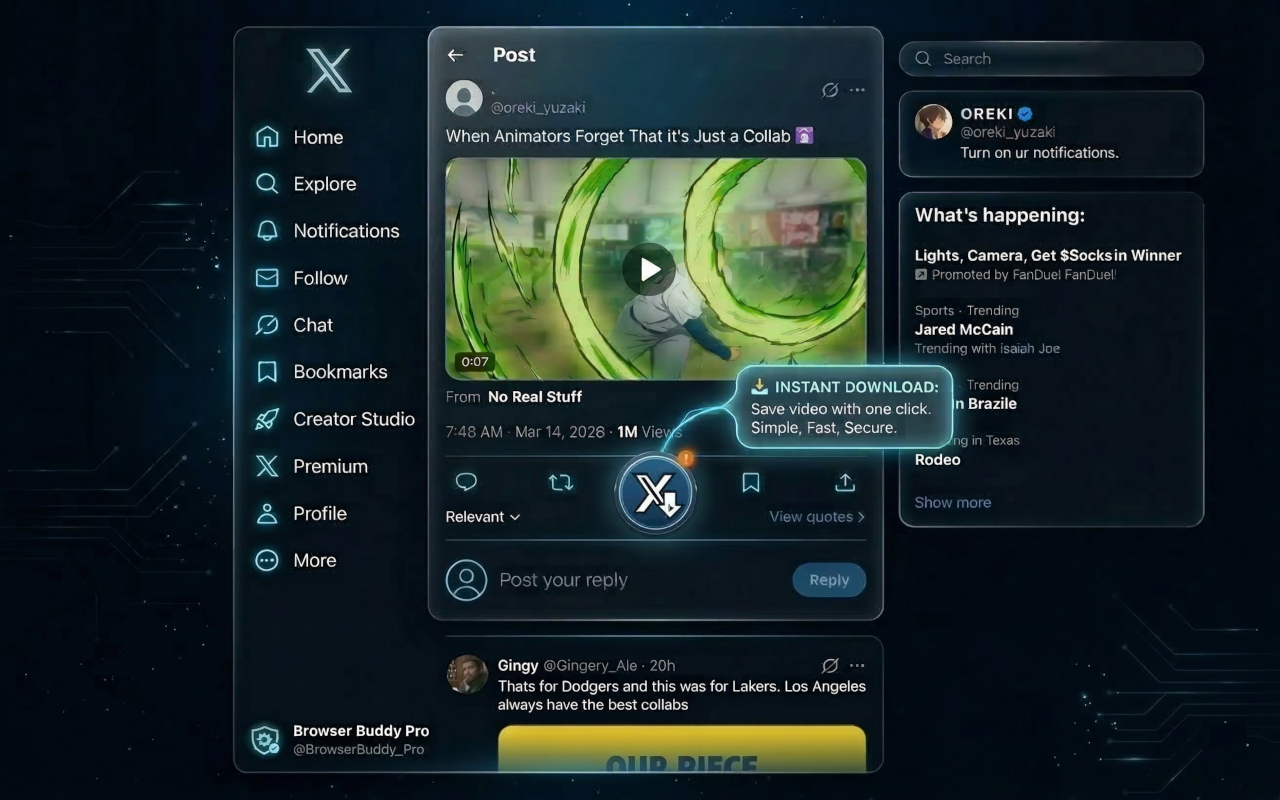 X (Twitter) Video Downloader - 截图 2