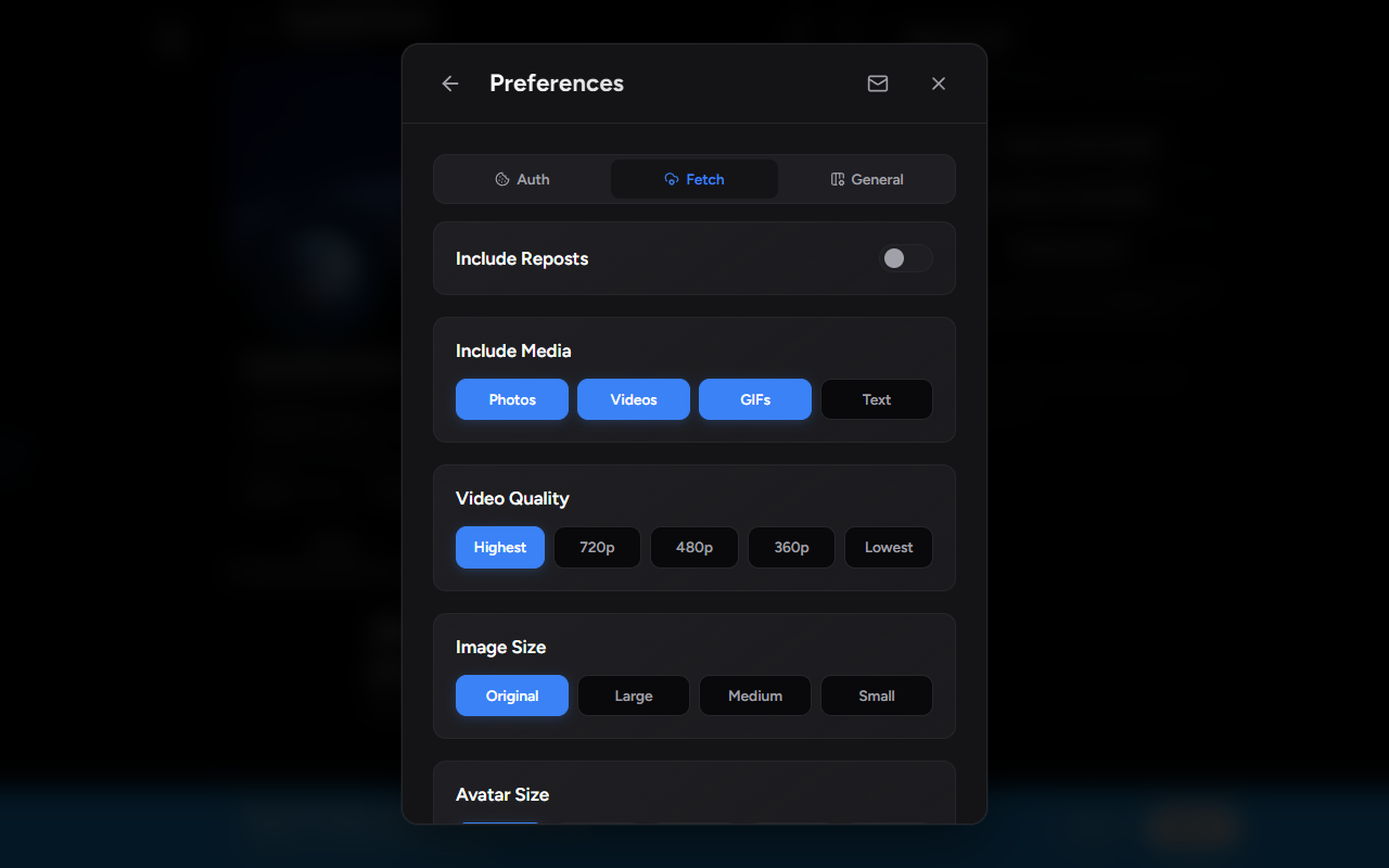 Twitter/X Media Batch Downloader - 截图 2
