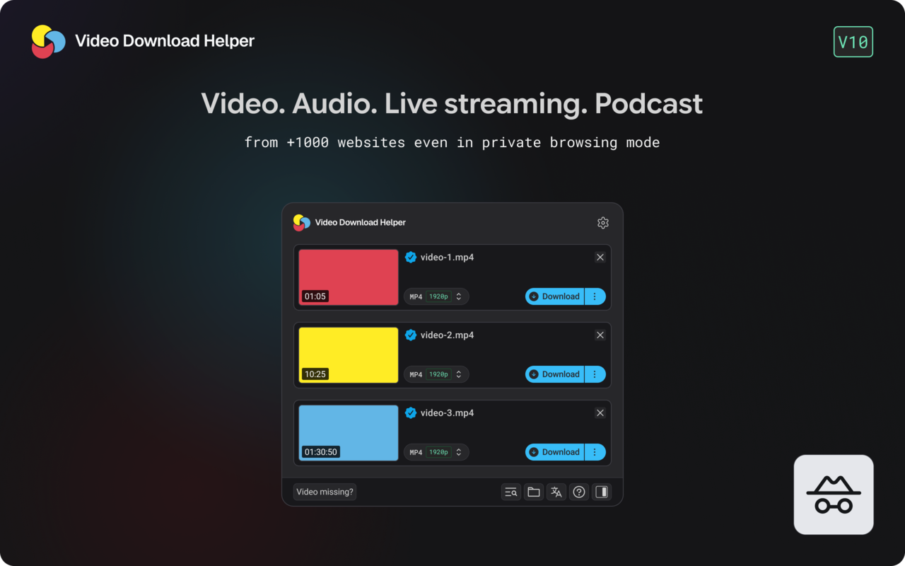 Video Download Helper - 截图 2