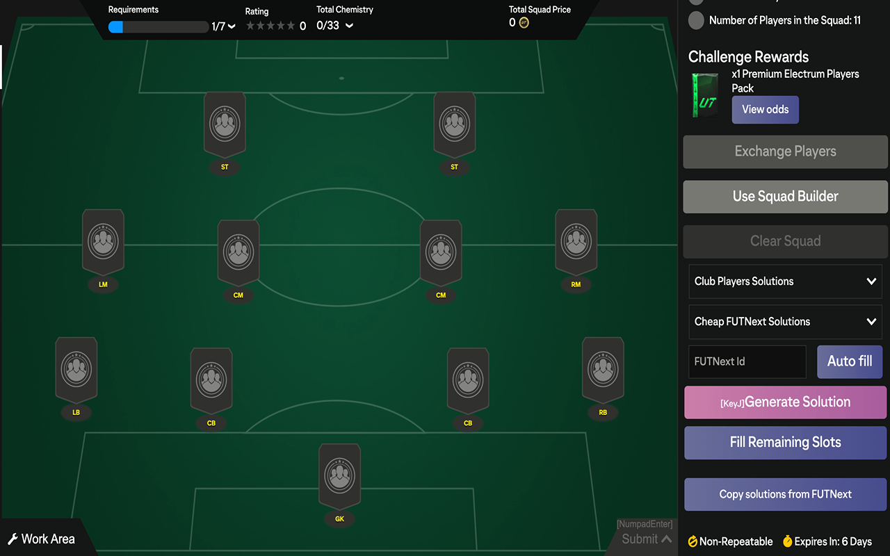 FC26 Enhancer | SBC Solver, Trader & Keyboard Shortcuts - 截图 1