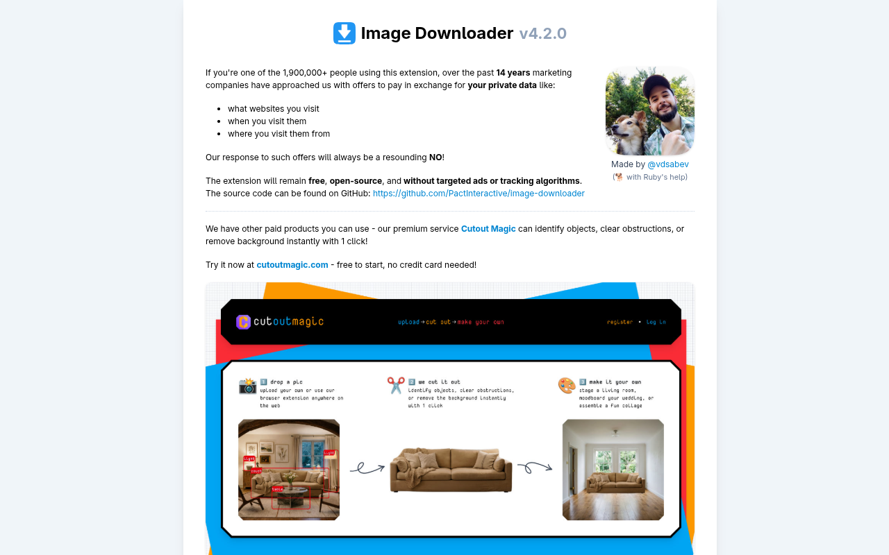 Image Downloader - 截图 1