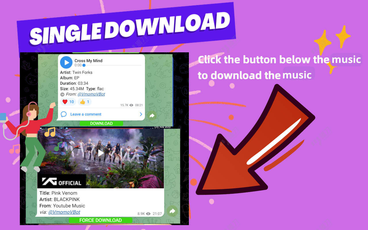 TG Downloader - Telegram视频下载器,电报受限图片视频下载器 - 截图 1