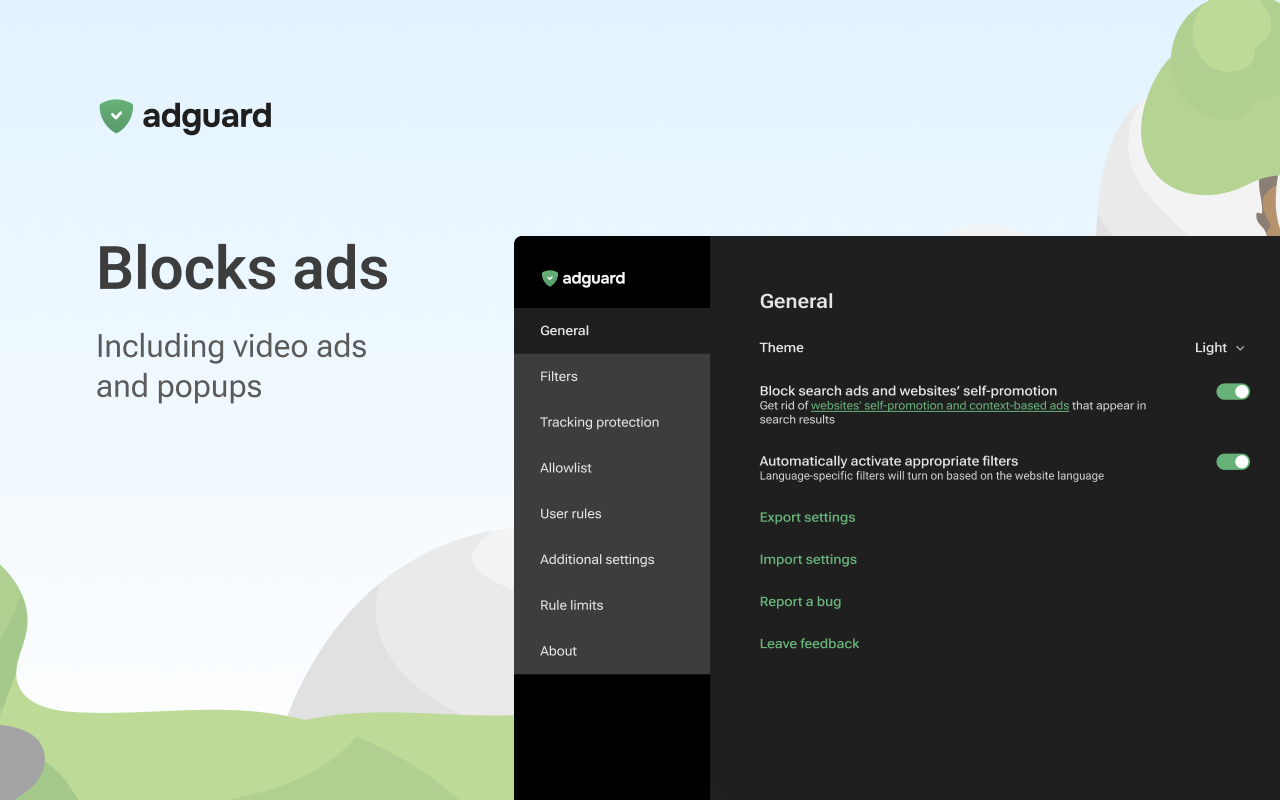AdGuard 广告拦截器 MV2 - 截图 1