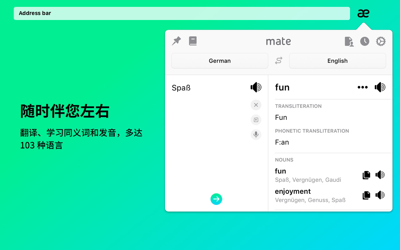 Mate Translate – 翻译器、词典 - 截图 5