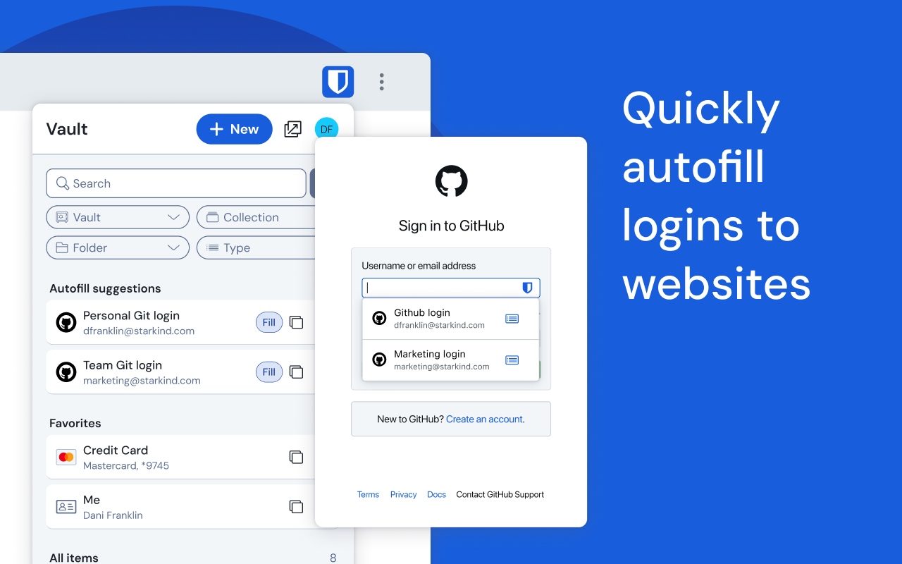 Bitwarden Password Manager - 截图 1