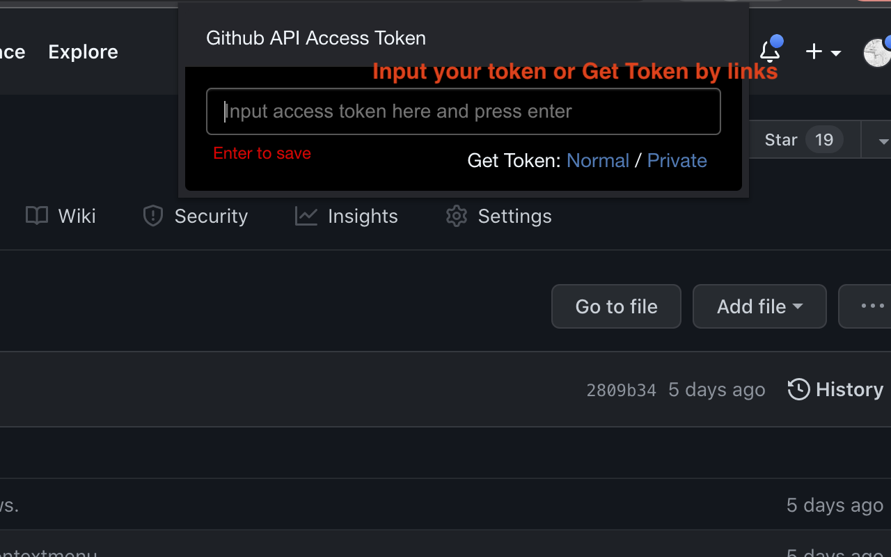 GitZip for github - 截图 3