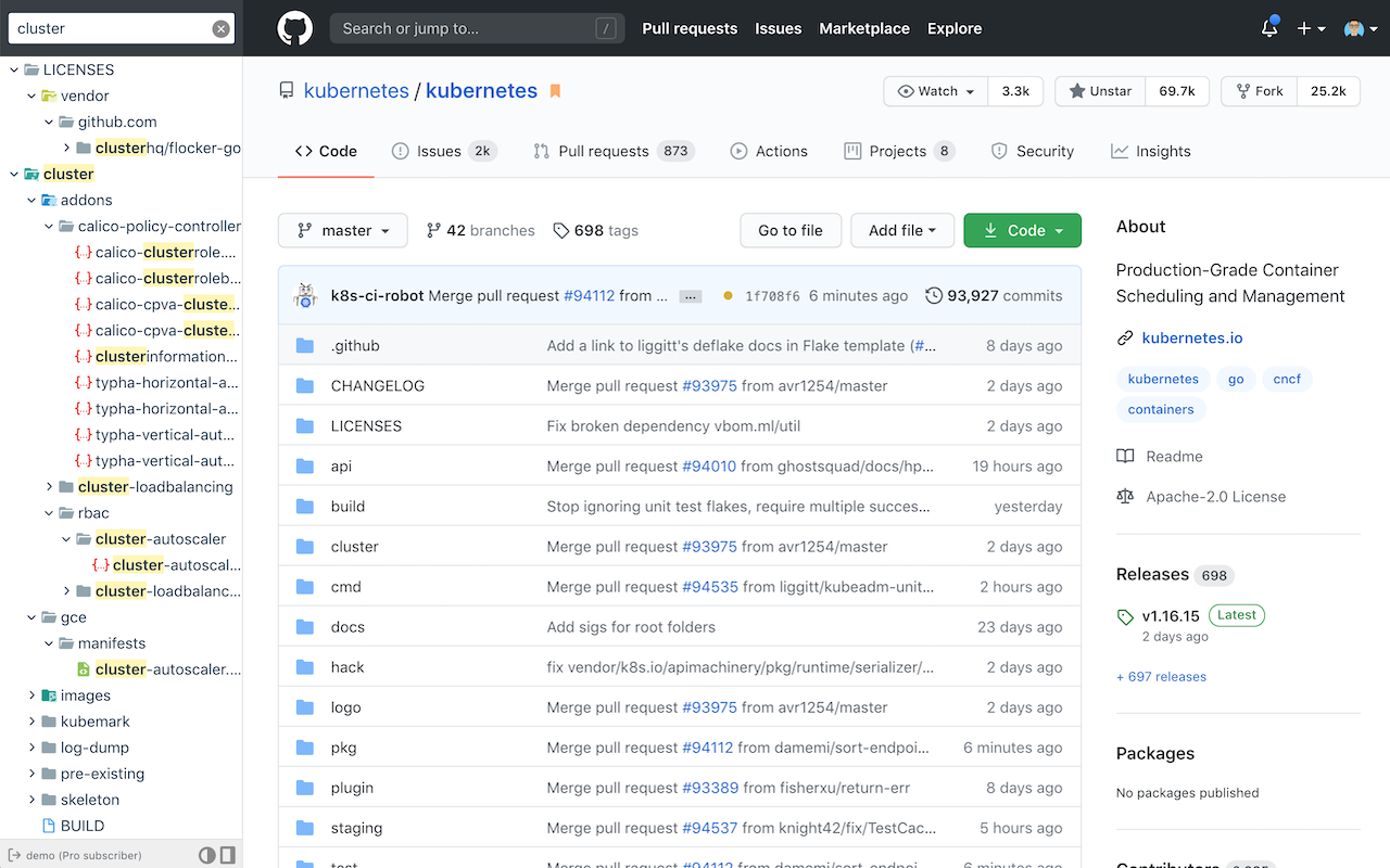 Octotree - GitHub code tree - 截图 2
