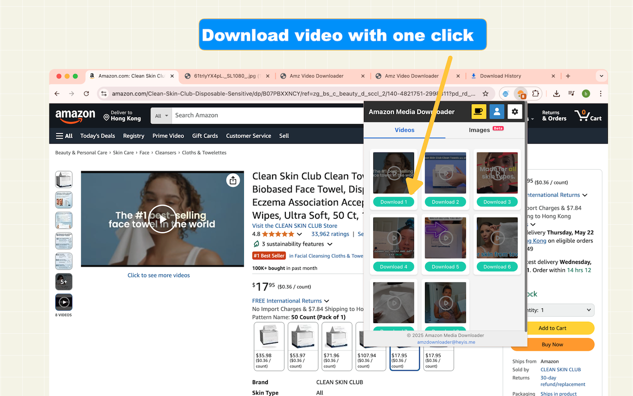 Amazon video downloader - 截图 2
