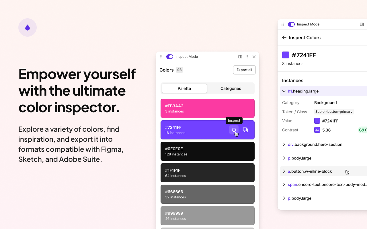 CSS Peeper - 截图 1