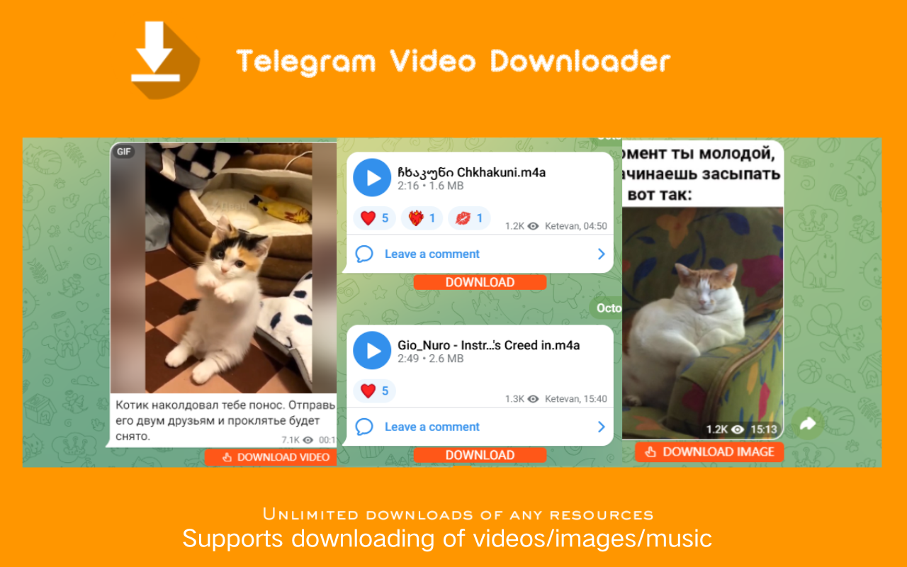 從私人Telegram 頻道下載視頻 - 電報視頻下載器(含隱私視頻) - 截图 1
