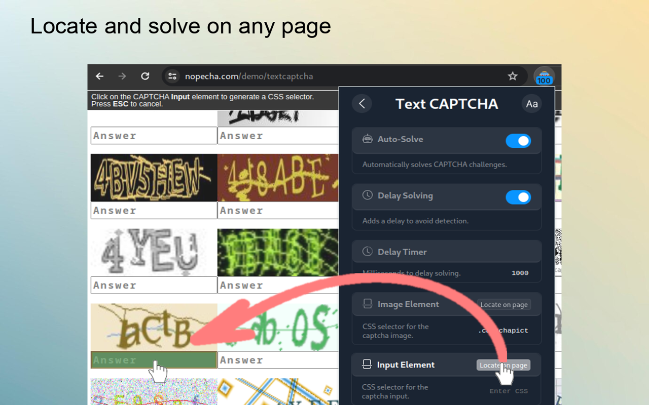 NopeCHA: CAPTCHA Solver - 截图 3