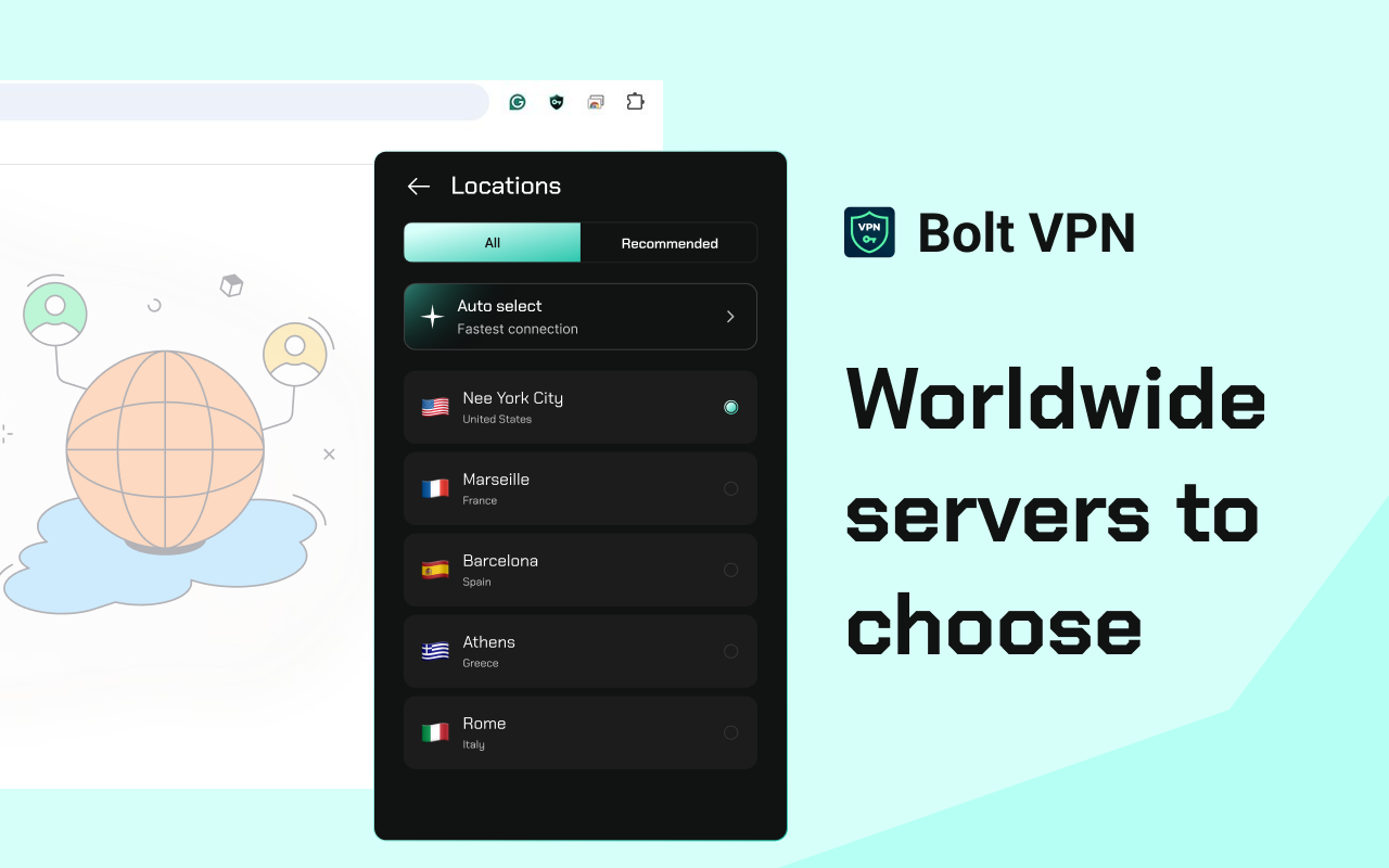 Bolt  & Proxy - Free  for Chrome - 截图 2