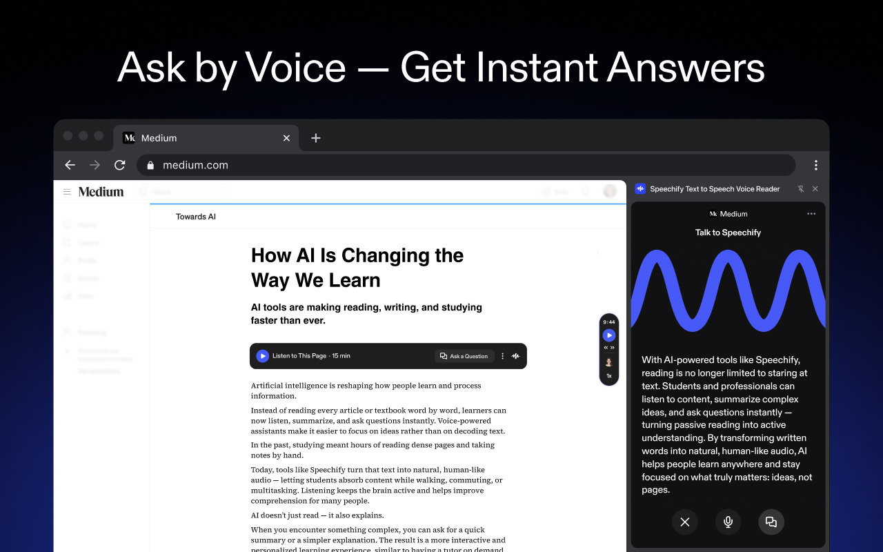 Speechify — Text to Speech - 截图 5