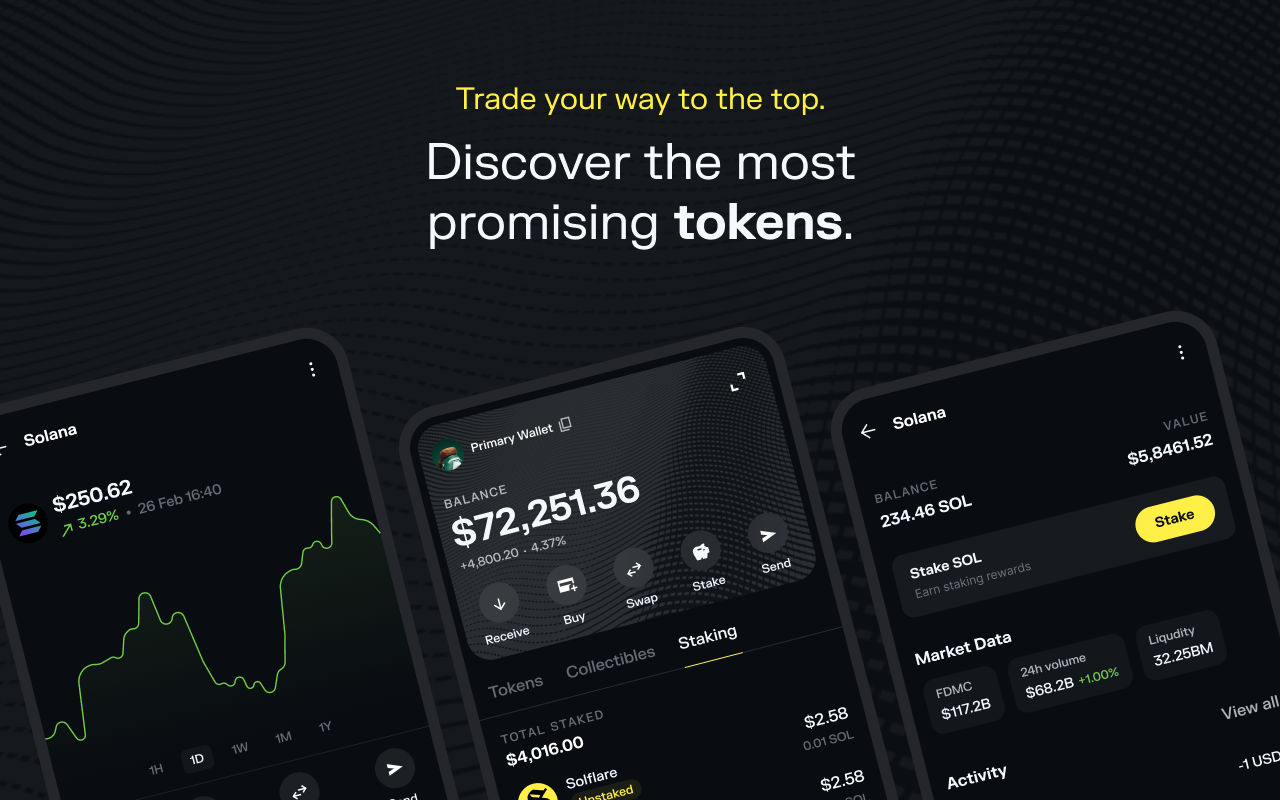 Solflare Wallet - 截图 1