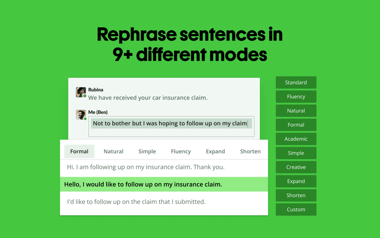 Quillbot: AI Writing Assistant to Grammar Check, Paraphrase & Translate - 截图 3