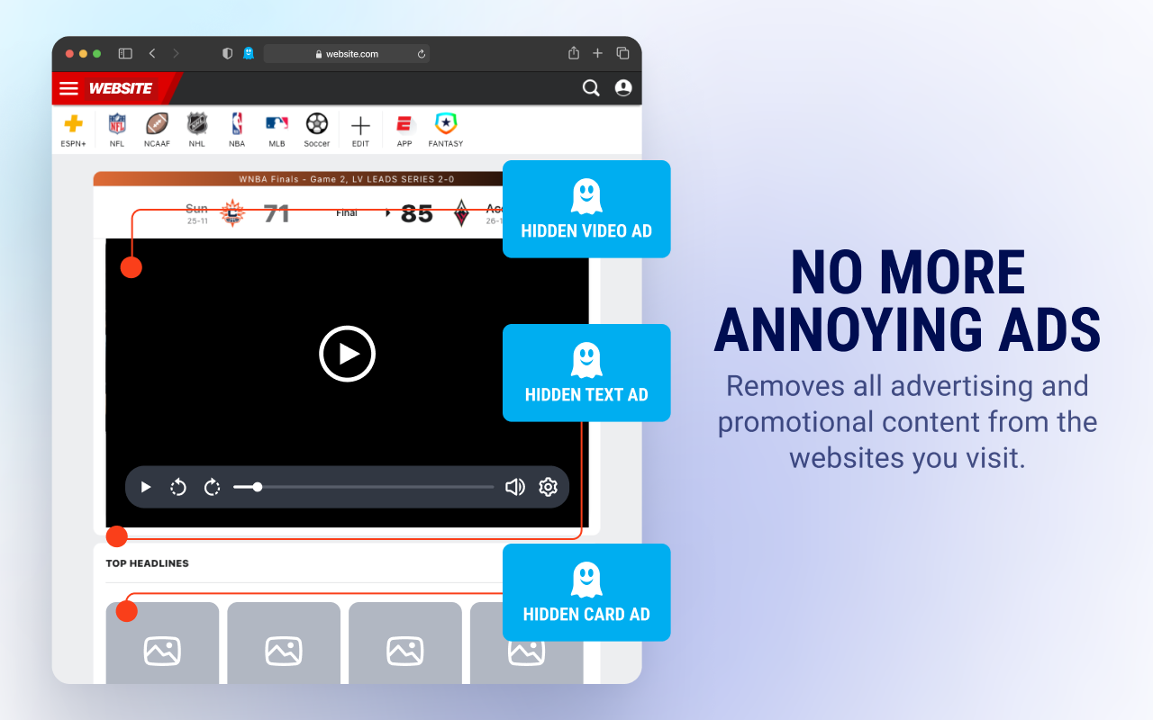 Ghostery 隐私广告拦截工具 - 截图 2