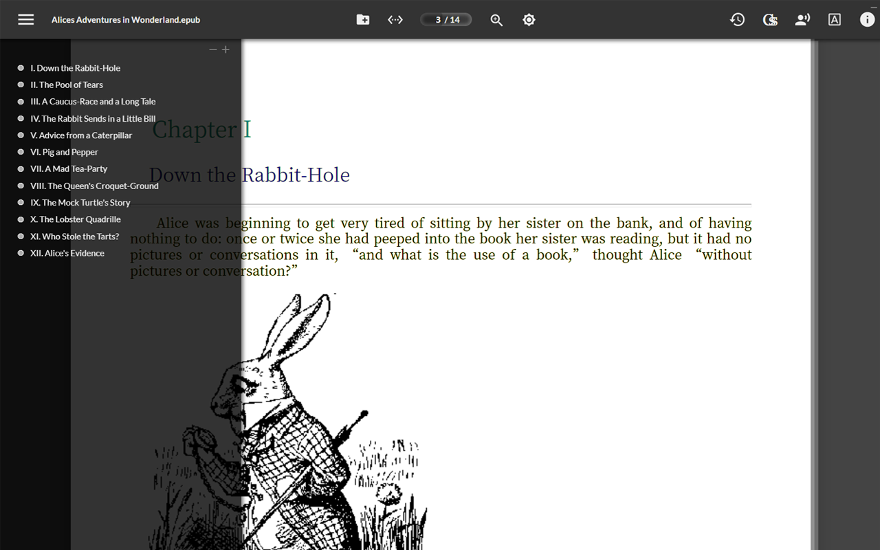 Beautiful Epub Reader - 截图 1