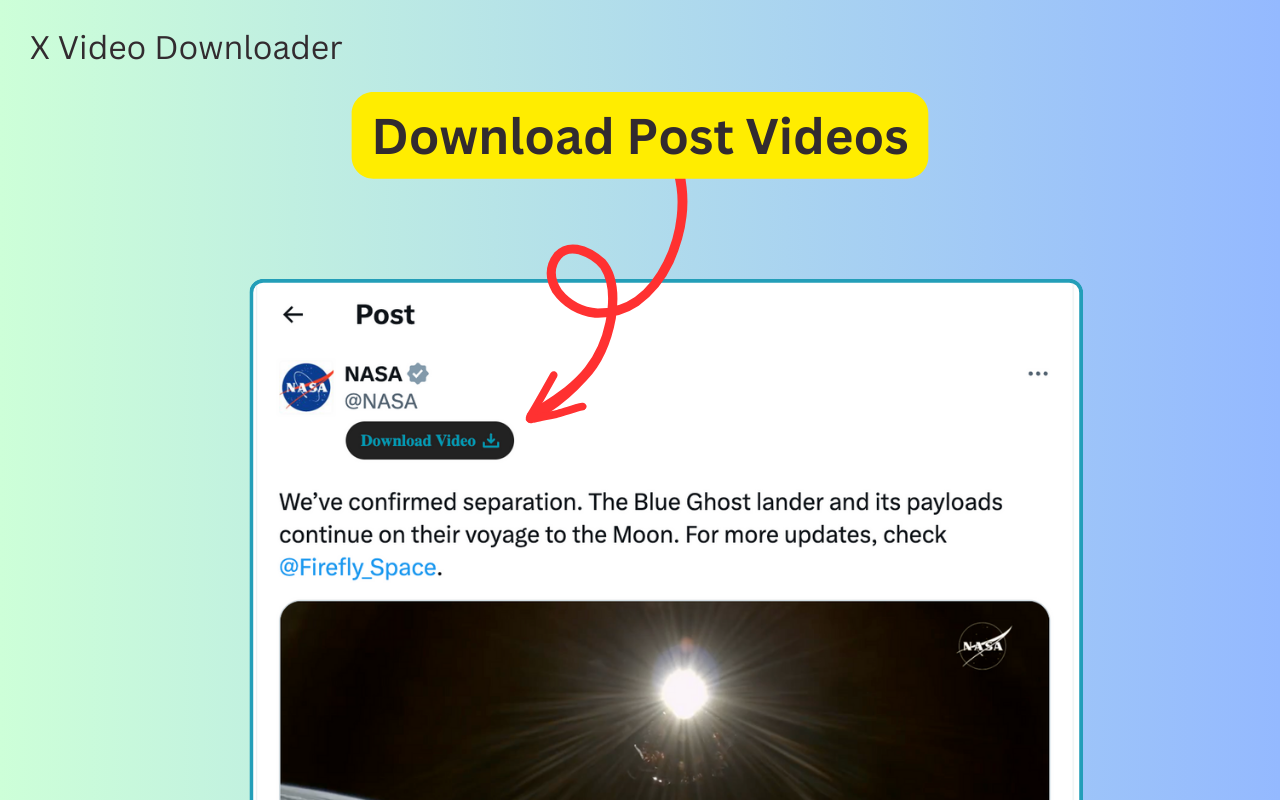 X 视频下载器 – Twitter 视频下载器 - 截图 2