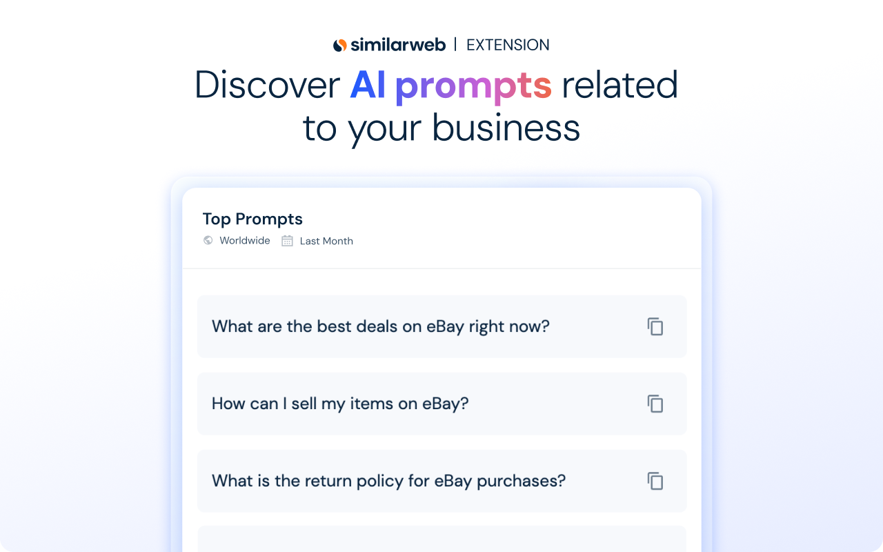 Similarweb - Website Traffic, AI Traffic & SEO Checker - 截图 2