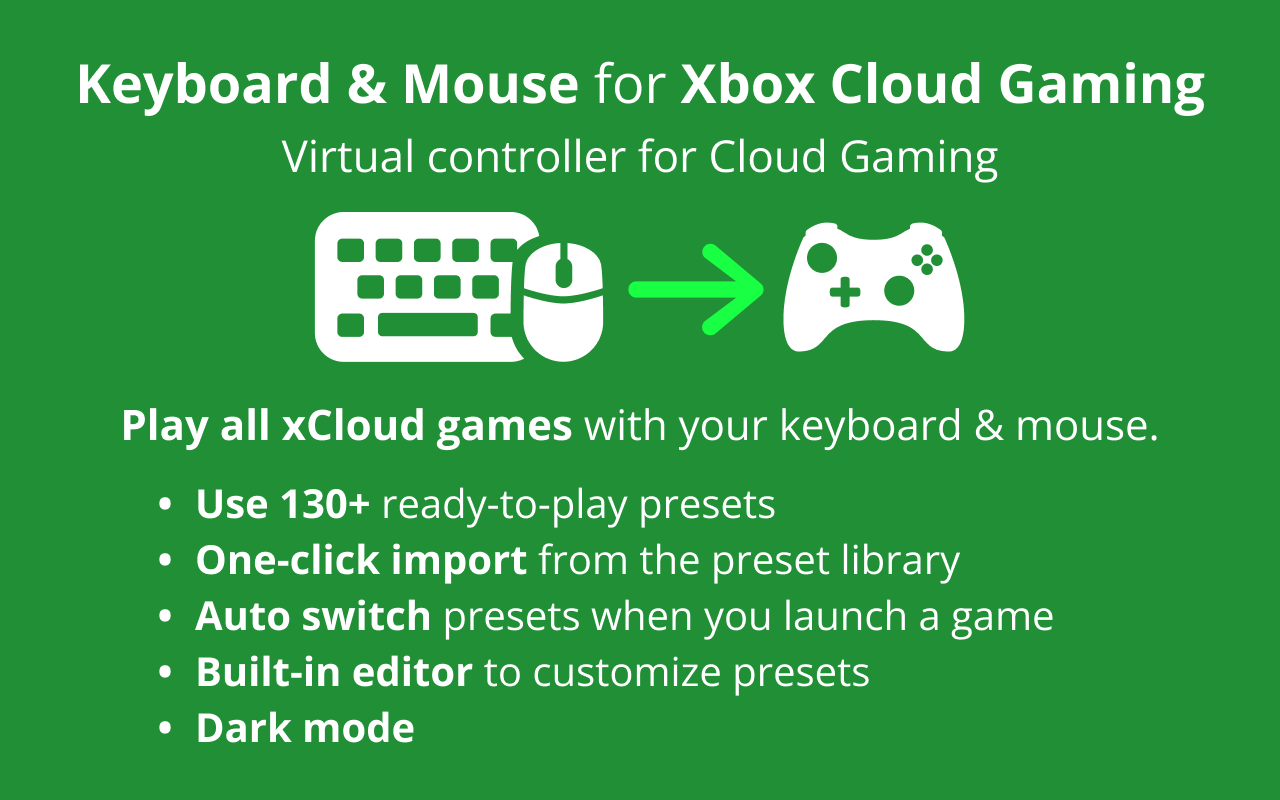 Keyboard & Mouse for Xbox Cloud Gaming (xCloud) - 截图 4