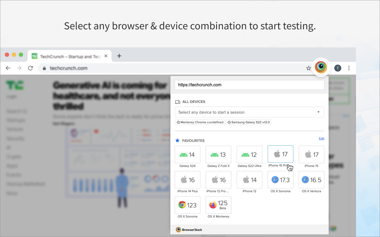 BrowserStack - 截图 4