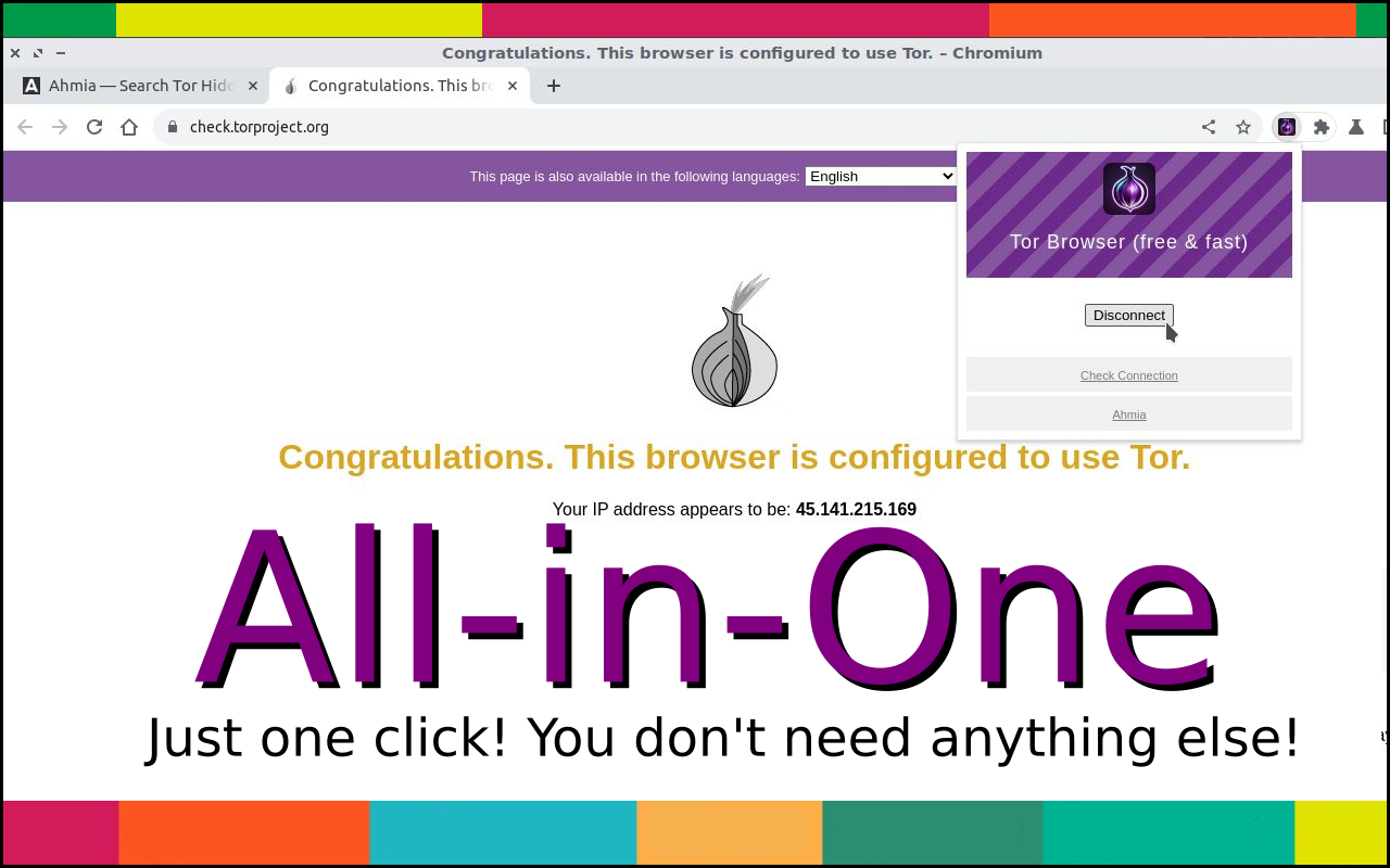 Tor Browser (Unofficial port for Chrome) - 截图 1