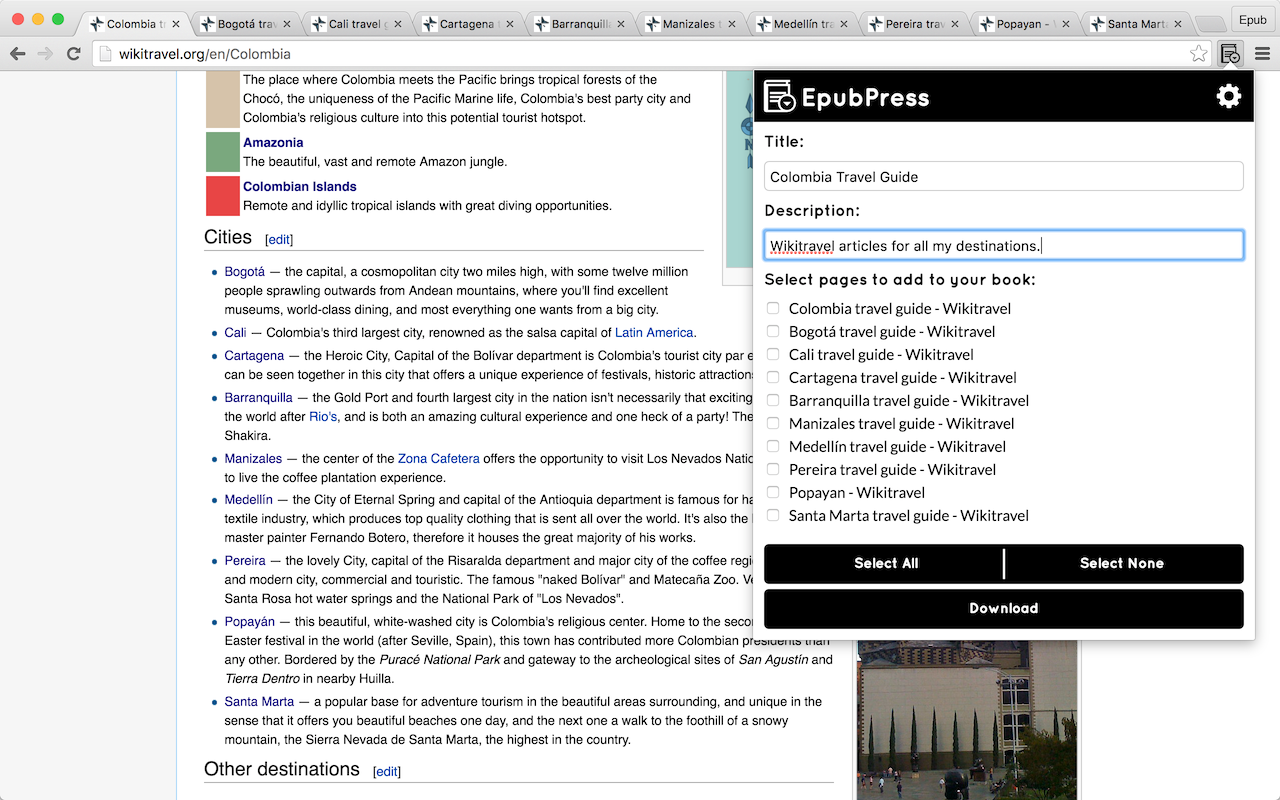 EpubPress - Read the web offline - 截图 2