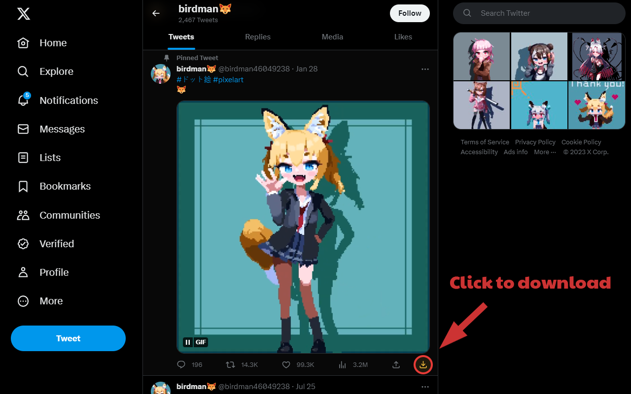 Media Harvest : X(Twitter)多媒体下载器 - 截图 3