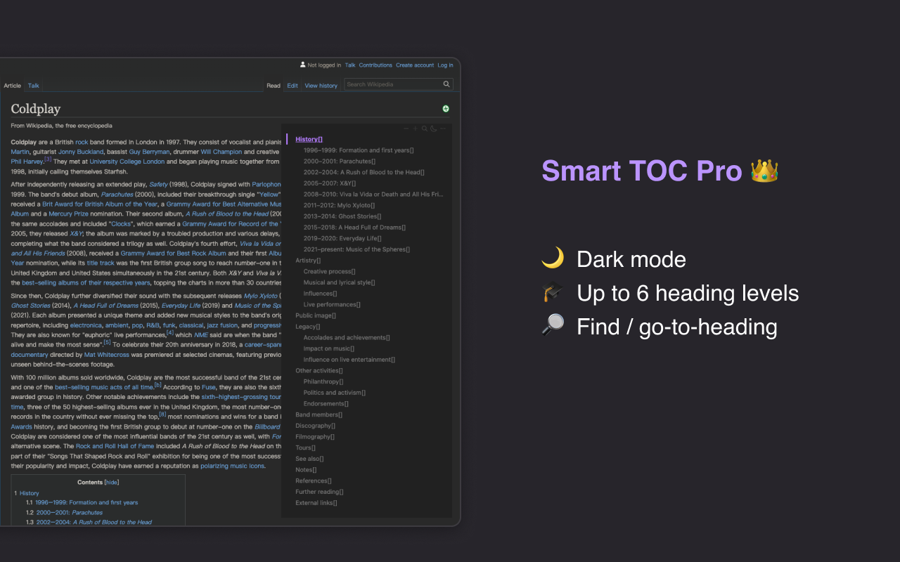 Smart TOC - 截图 2