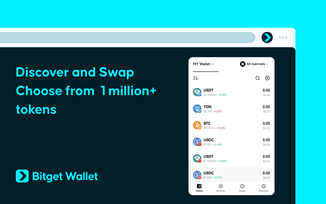 Bitget Wallet - Crypto, Web3 | Bitcoin & USDT - 截图 4