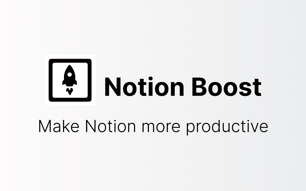Notion Boost - 截图 1